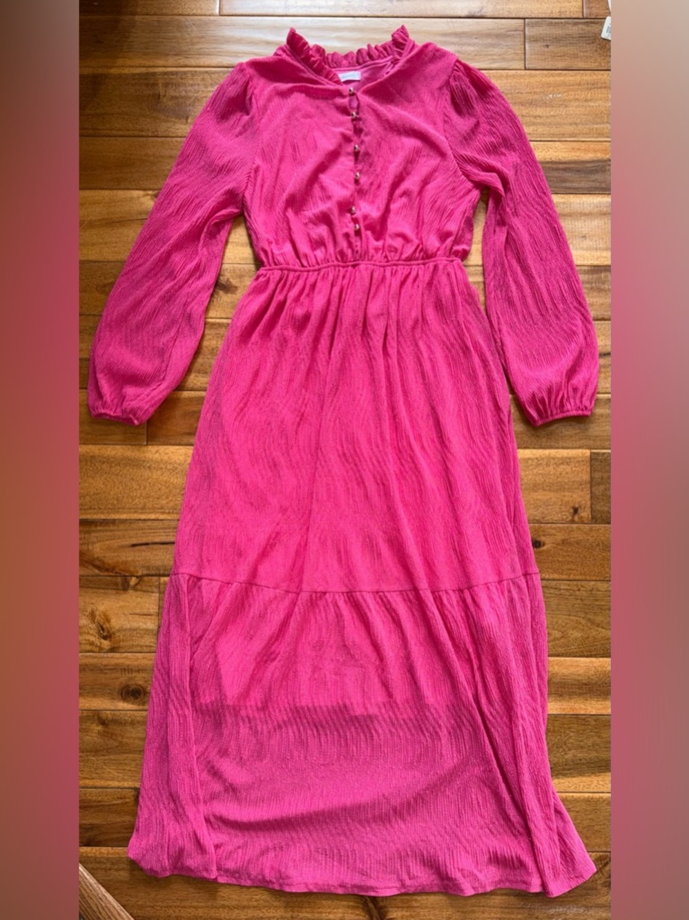 Ces Femme Shimmering Pink Dress